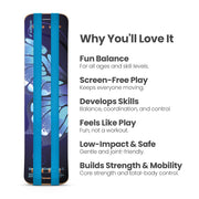Butterfly SlackBoard Plus and text highlighting its benefits on a white background