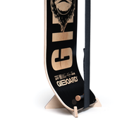 Caesar SlackBoard on a stand with a white background