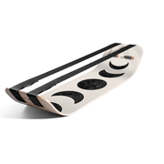 Wooden Moon SlackBoard Plus on a white background 