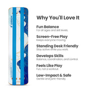 Gibbon Mountain SlackBoard plus with text for why you'll love it