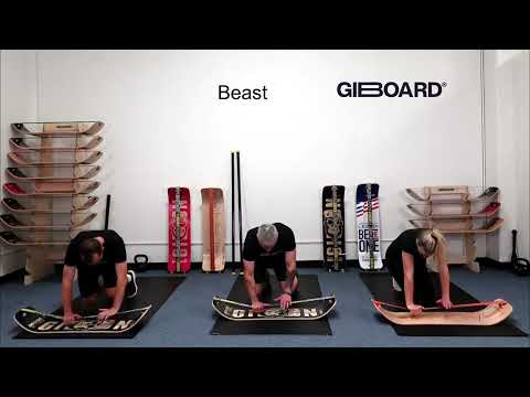 Beast Exercise Demonstration on a SlackBoard Balance Board