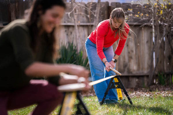 Set A-Frame Pedestals